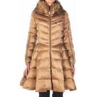Geci de iarna Quilted coat with eco fur trim Femei
