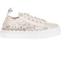 Sneakers Lauren Sneakers In Cream Color Femei
