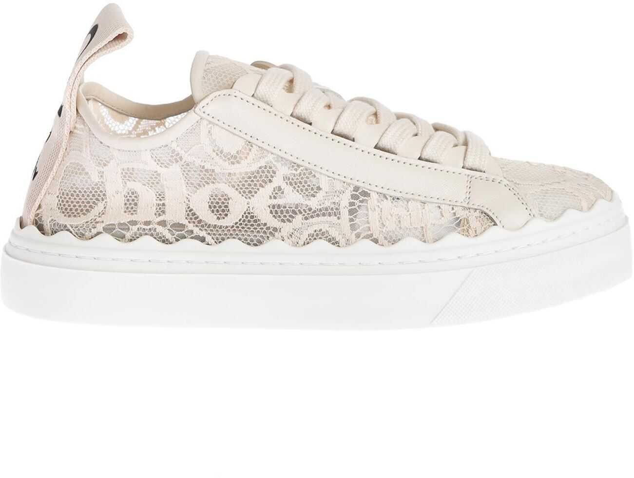 Lauren Sneakers In Cream Color