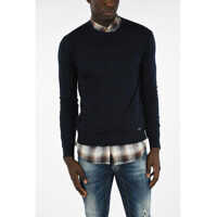Pulovere casual Wool Crew-Neck Sweater Barbati