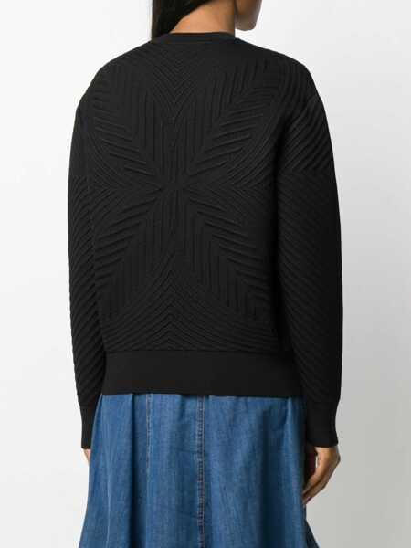 Pulovere Alexander McQueen Crew Neck Sweater BLACK Femei (BM 7976892) 4