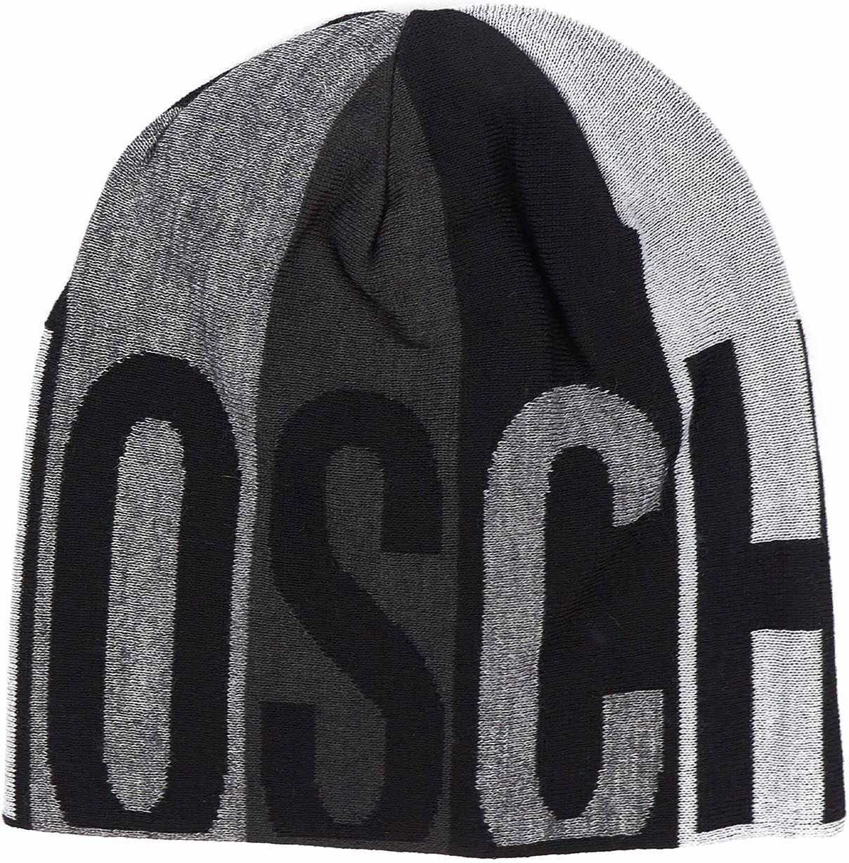 Moschino Beanie with logo writting colored