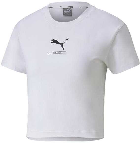 PUMA Nu-Tility Fitted Tee White