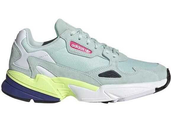 adidas falcon w green