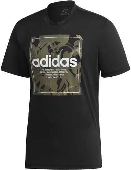 adidas M Camo Bx Tee Black