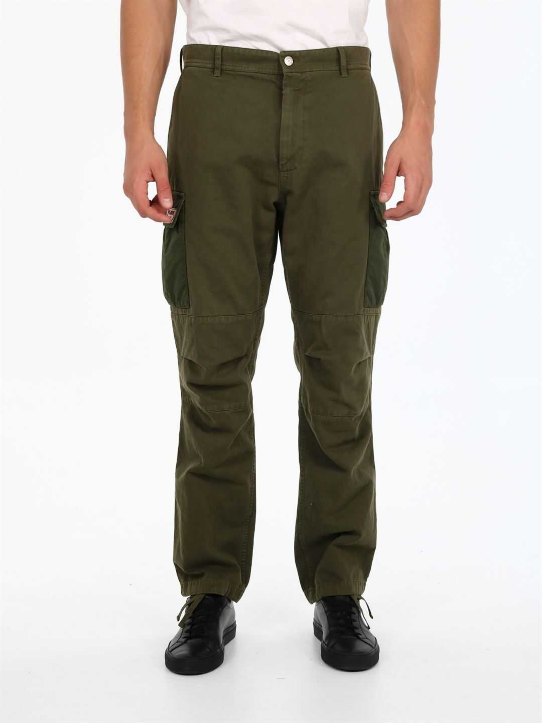 Golden Goose Cargo Trousers GMP00259 P000272 Green