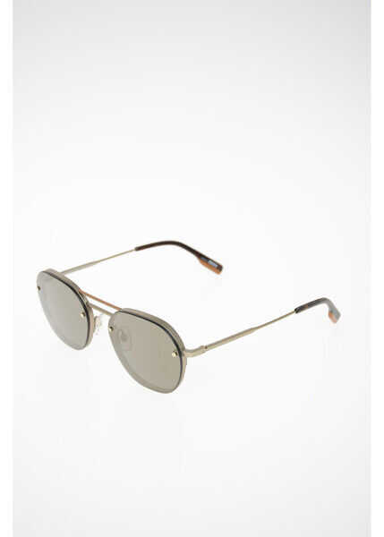 Ochelari de soare Ermenegildo Zegna Full Rim Universal Fit Sunglasses Gold Barbati (BM 7986174) 2