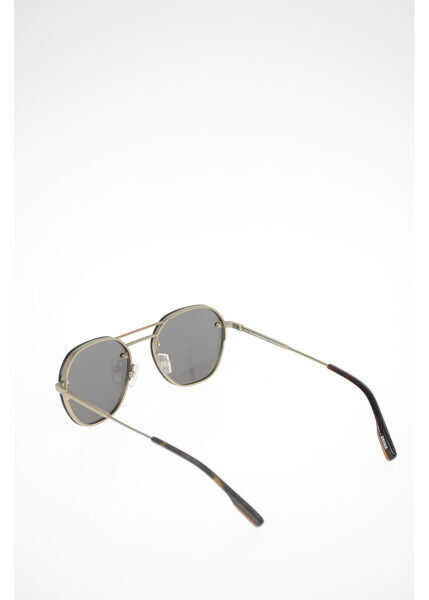 Ochelari de soare Ermenegildo Zegna Full Rim Universal Fit Sunglasses Gold Barbati (BM 7986174) 3