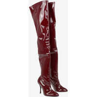 Cizme lungi Vinyl SHILOH Over the Knee Pull On Boots 11cm Femei