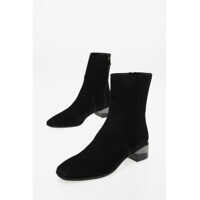 Botine Suede CLODETTE Booties 4cm Femei