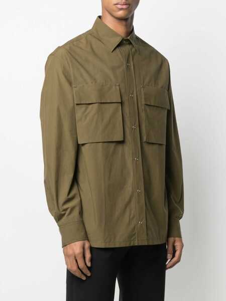 Camasi casual Kenzo Oversize Fit Shirt BROWN Barbati (BM 7994673) 3