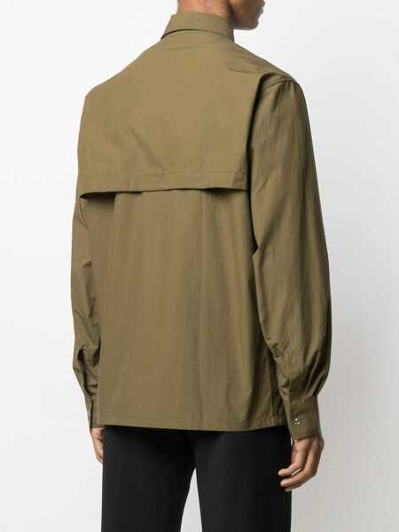 Camasi casual Kenzo Oversize Fit Shirt BROWN Barbati (BM 7994673) 4