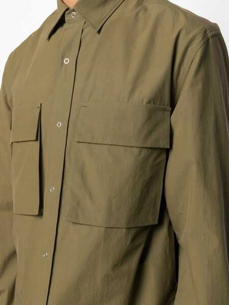 Camasi casual Kenzo Oversize Fit Shirt BROWN Barbati (BM 7994673) 5