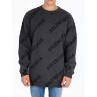 Pulovere casual Logo Sweatshirt Gray Barbati