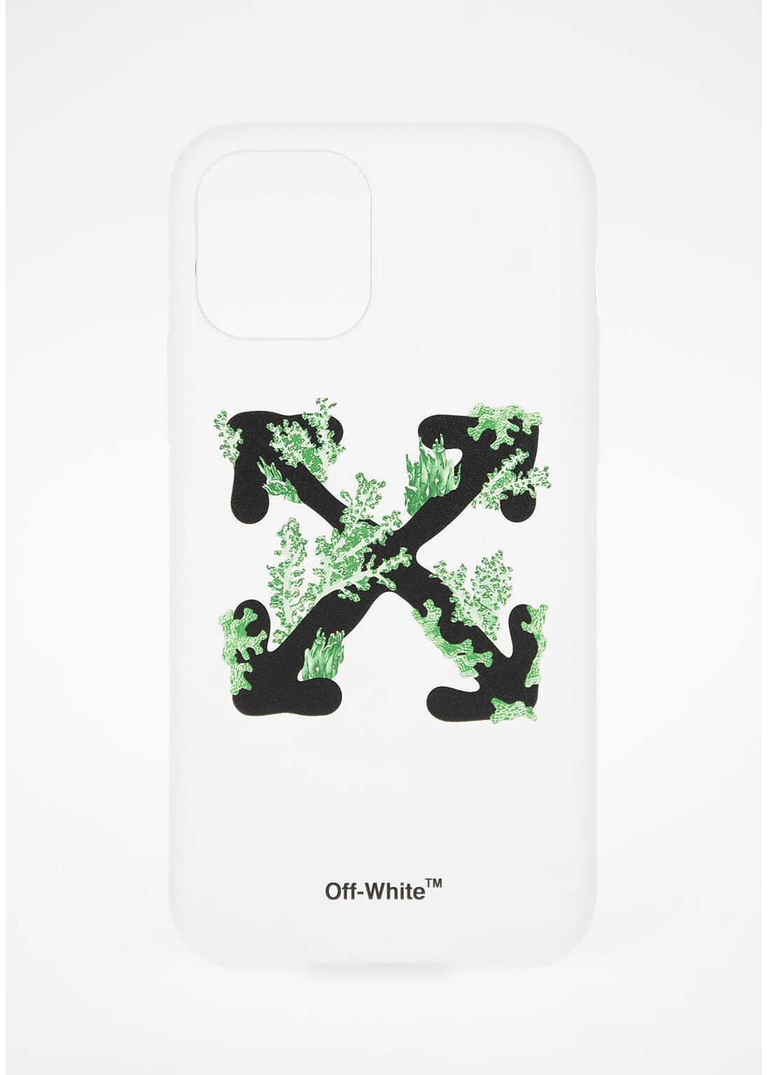 Off-White Iphone 11 PRO Corals Print Cover Case with Logo WHITE