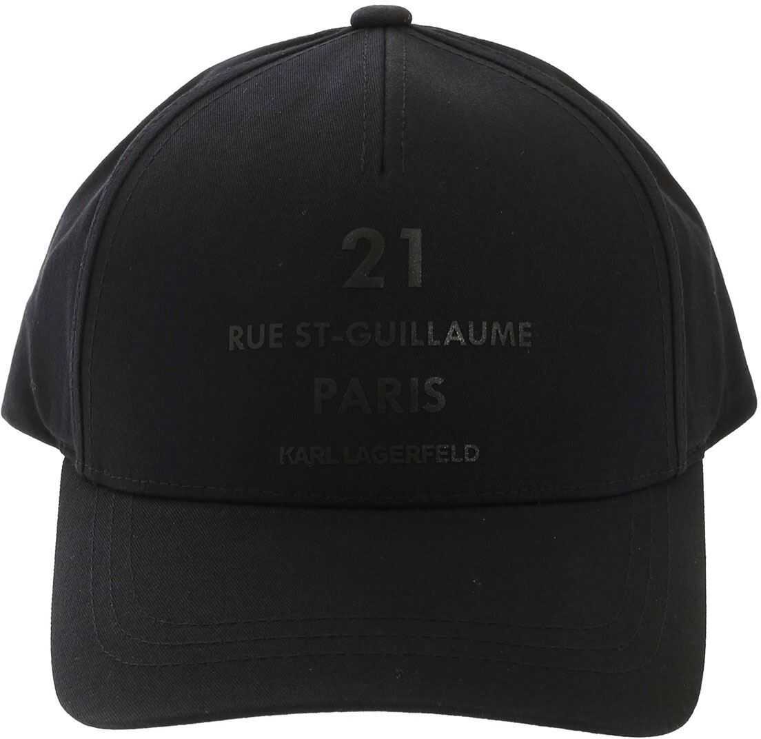 Karl Lagerfeld 21 Rue St-Guillaume Cap In Black 805614 502123 990 Black