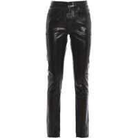 Pantaloni casual Five Pocket Trousers In Black Femei