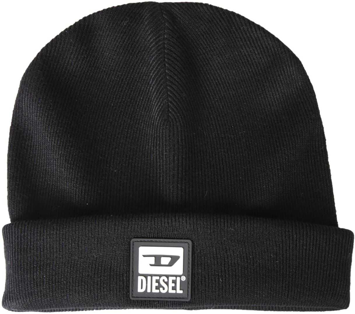 Diesel Knitted Hat BLACK