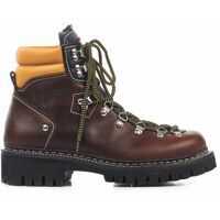 Ghete DSQUARED2 Flat Lace-up ankle boots
