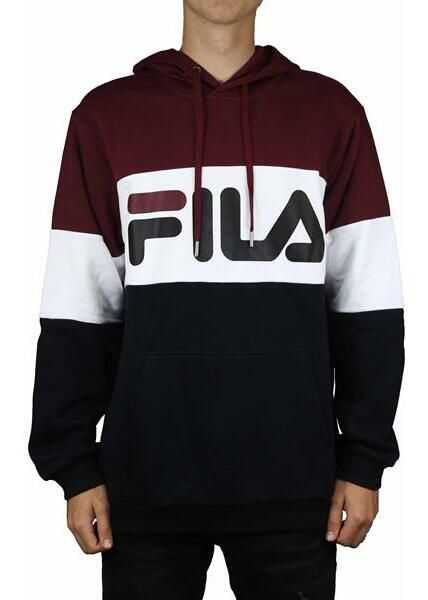 Fila Night Bloocked Hoody M Black