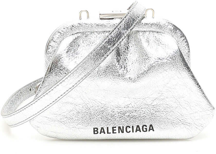 Balenciaga Cloud Coin Purse SILVER