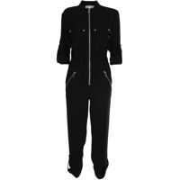 Salopete Multi-Pocket Jumpsuit In Black Femei