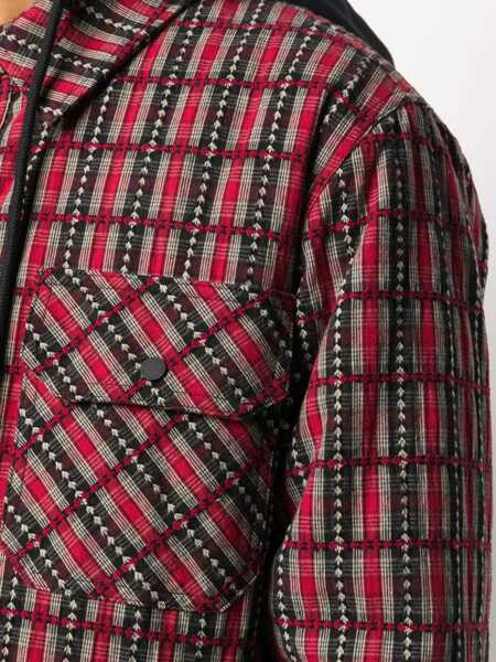 Camasi casual Off-White Padded Shirt RED Barbati (BM 8021382) 5