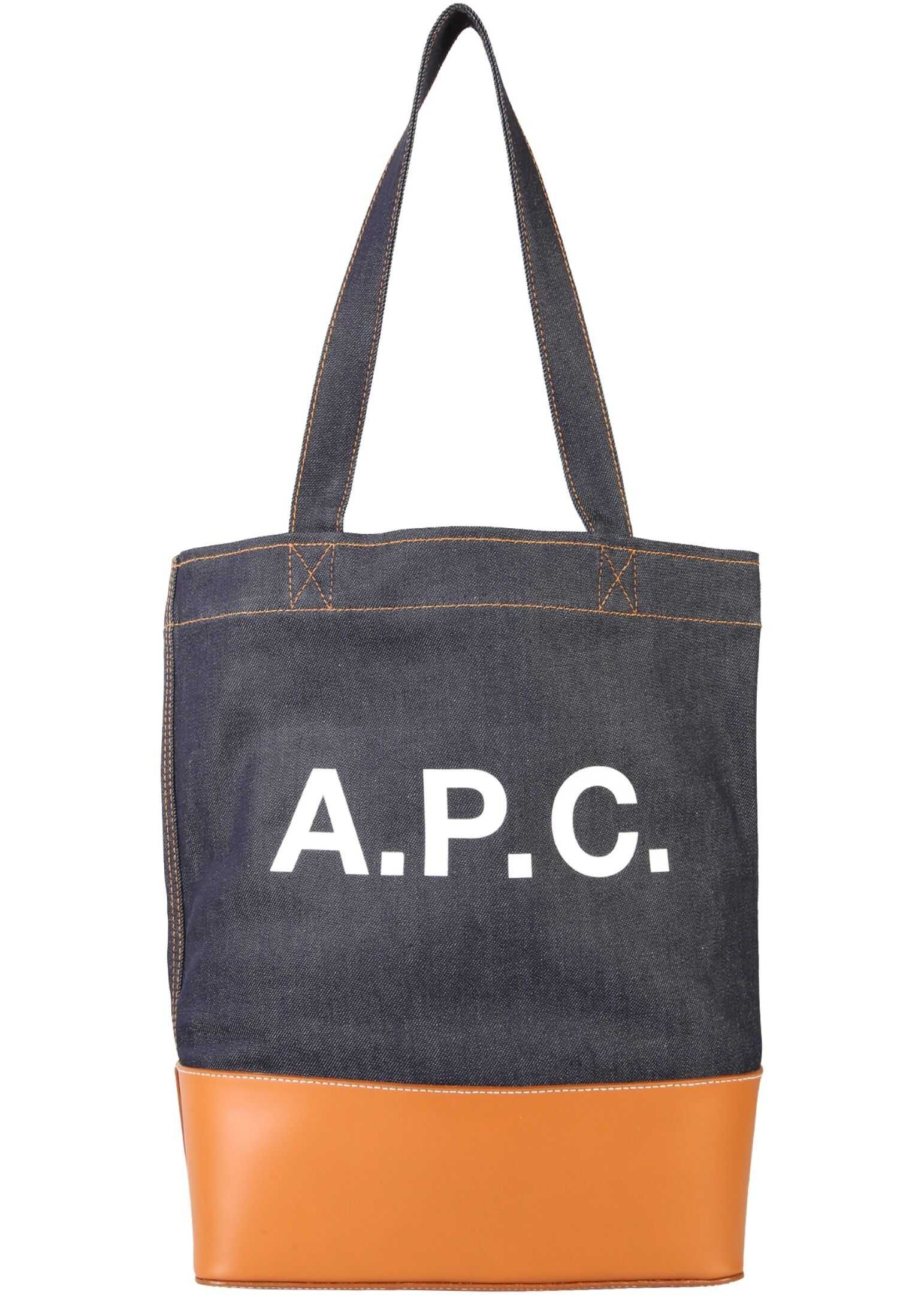 A.P.C. Axelle Tote Bag BROWN