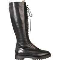 Cizme scurte High Boots With Laces Femei