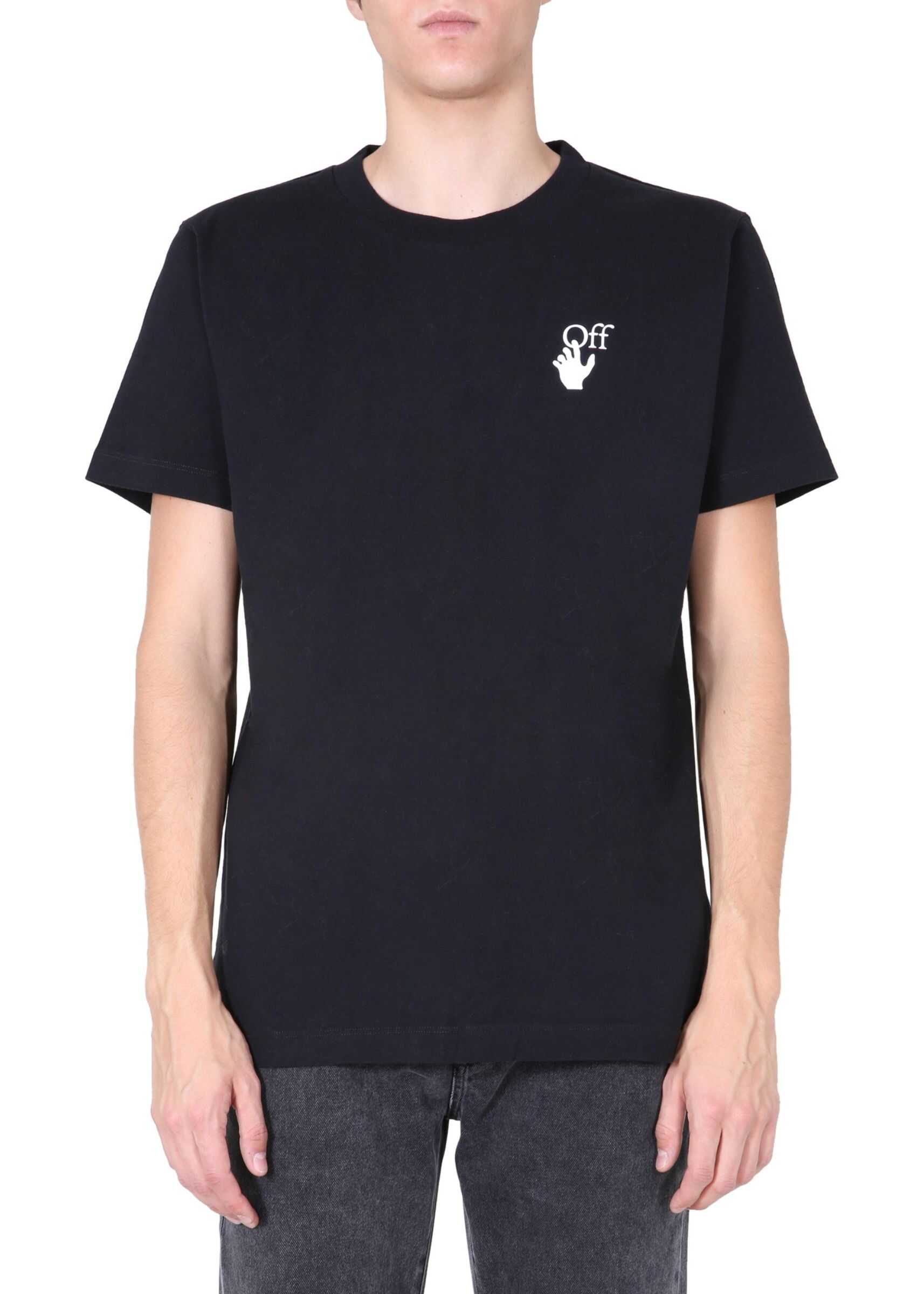 Off-White Crew Neck T-Shirt BLACK