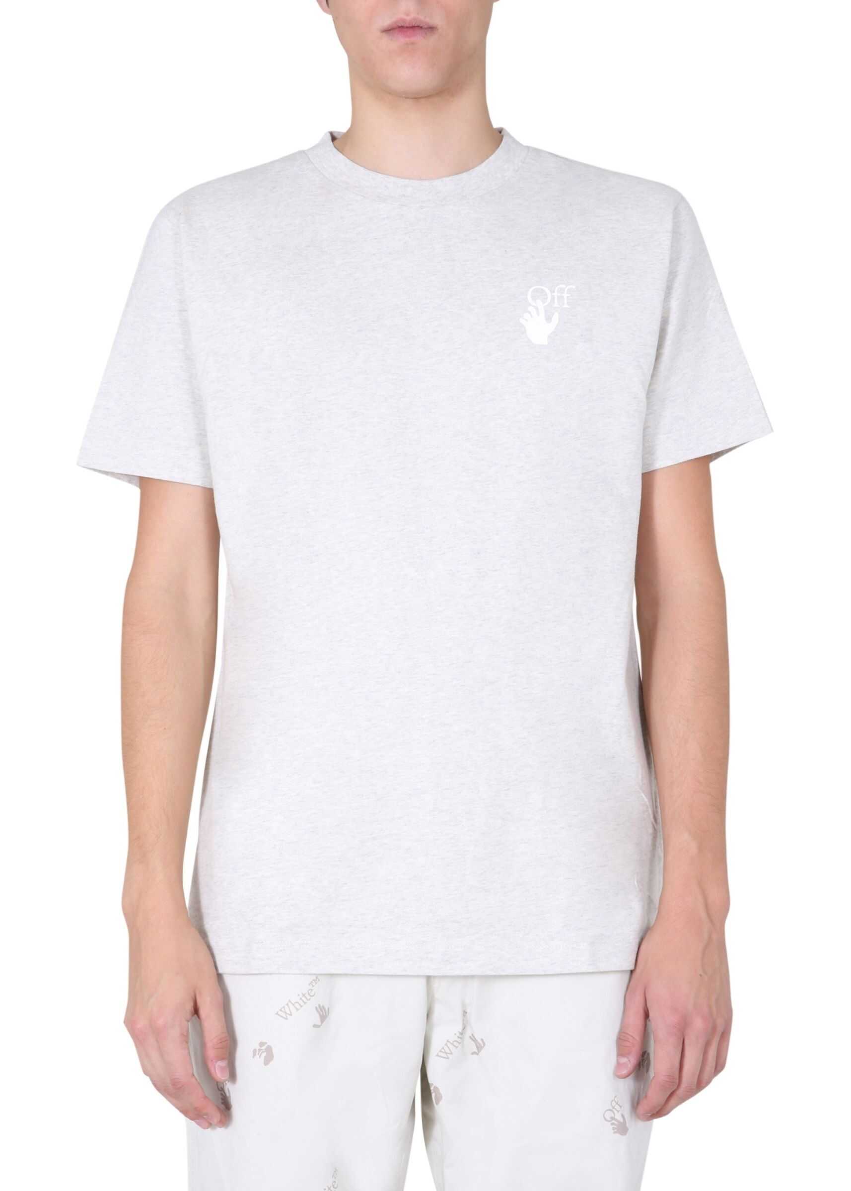 Off-White Crew Neck T-Shirt GREY