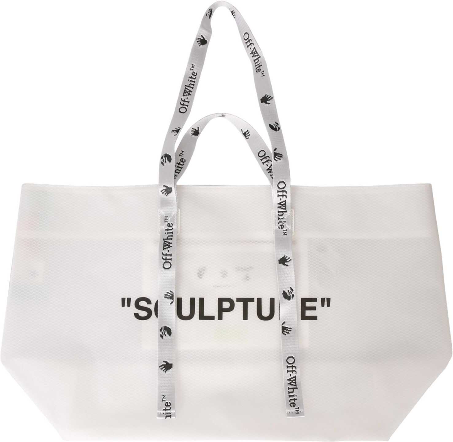 Off-White "Commercial" Shopping Bag WHITE