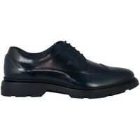 Pantofi casual Leather Lace-Ups In Blue Barbati