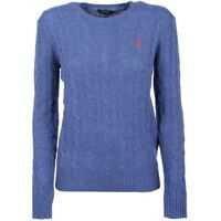 Pulovere casual Cashmere Wool Blend Sweater In Light Blue Femei