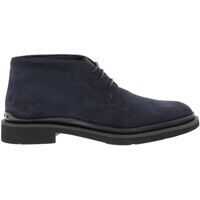 Ghete Suede Desert Boots In Blue Barbati