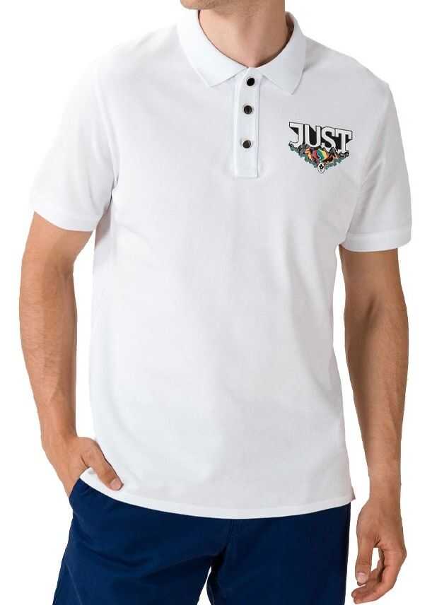 Just Cavalli Polo T-Shirt S01GL0020 White image0