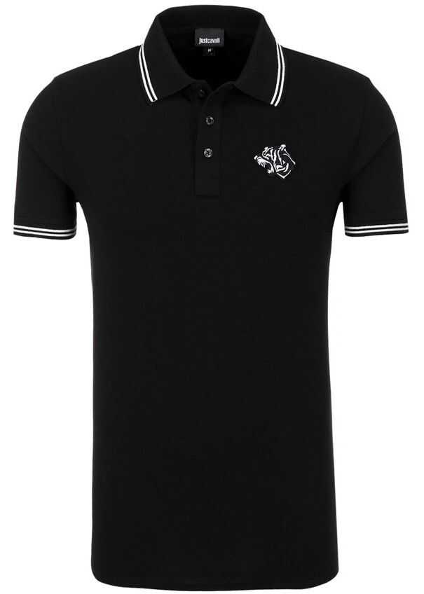 Just Cavalli Polo T-Shirt S01GC0378 Black