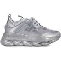 Sneakers Versace Chain Reaction Sneakers In Silver Color