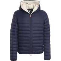 Geci de iarna Eco-Friendly Quilted Padded Jacket In Blue Barbati