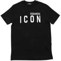 Tricouri White Logo T-Shirt In Black Baieti