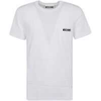 Tricouri Moschino Branded Patch Pocket T-Shirt In White