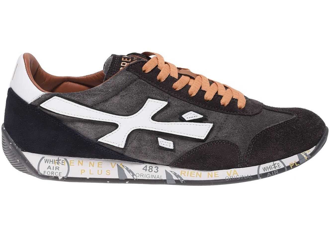 Premiata Jackyx Sneakers In Grey Grey