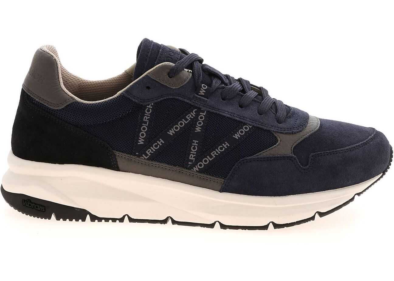 Woolrich City Sneakers In Blue Blue