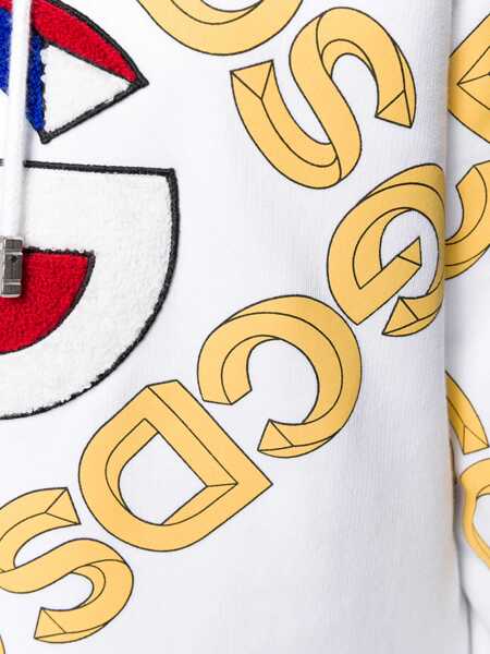 Hanorace GCDS Hoodie WHITE Femei (BM 8041878) 5