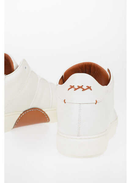 Sneakers Ermenegildo Zegna Couture Leather Tiziano Sneakers White Barbati (BM 8047605) 2