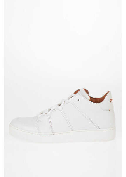 Sneakers Ermenegildo Zegna Couture Leather Tiziano Sneakers White Barbati (BM 8047605) 3