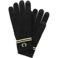 Manusi Logo Detail Gloves In Black Barbati