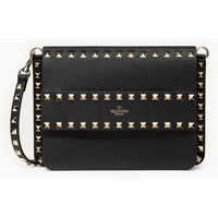Genti tip postas Rockstud Shoulder Bag Small Femei