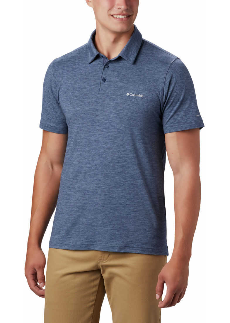 Columbia Tech Trail Polo 1768701 Dark Mountain