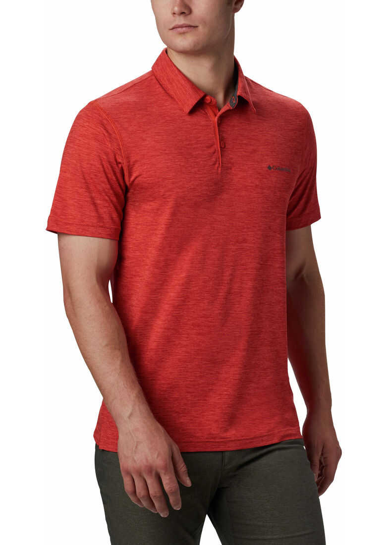 Columbia Tech Trail Polo 1768701 Wildfire